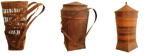 Rückentragekorb im Alltagsleben der Gie Trieng - ảnh 1